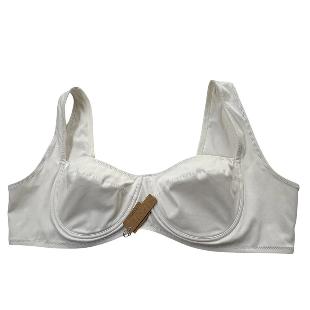 SKIMS Shaping Swim Underwire Top + Dipped‎ Bikini Set Marble 3X/4X